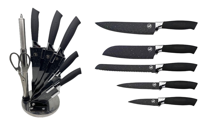 Image 2: Five Piece Kitchen Knife Set