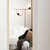 Image 3: Arch Full Length Wall Mirror in Elegant Gold Finish