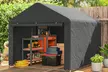 Outsunny Bike Storage Tent and Garden Shed - Image 2
