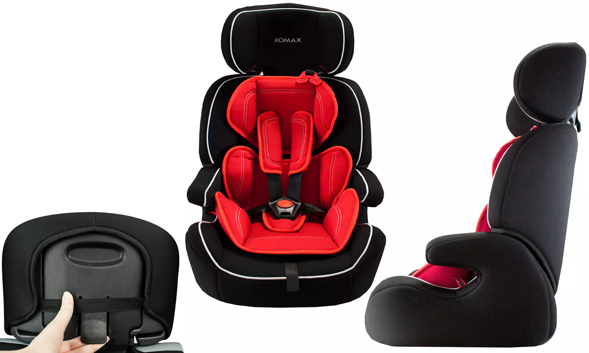 Auto-Kindersitz mit gepolsterten Schultergurten in der Farbe nach Wahl - Second Medium