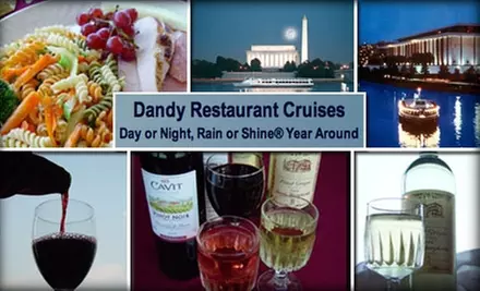 $45 for Three-Hour Dinner Cruise from Dandy Restaurant Cruises ($86 Value). Buy Here for Friday, January 22. See Below for Additional Dates and Prices. - Primary Image