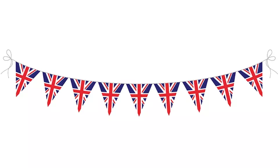 Union Jack Decorations - Tablecloth and Bunting Flags
