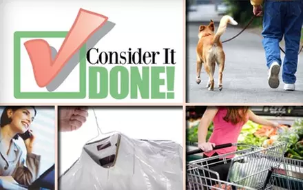 $40 for Two Hours Worth of Personal Concierge Service from Consider It Done! ($80 Value) - Primary Image