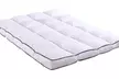 Surmatelas Plumes Prestige, garni en plumes naturelles de canard, sangles élastiques de maintien, de Sampur - Second Medium