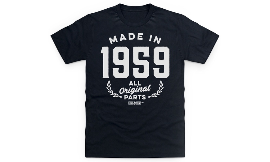 Image 10: Built in the 50s Cotton T-Shirt