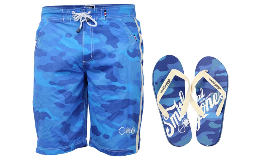 Image 6: Swim Shorts & Flip Flops Sets