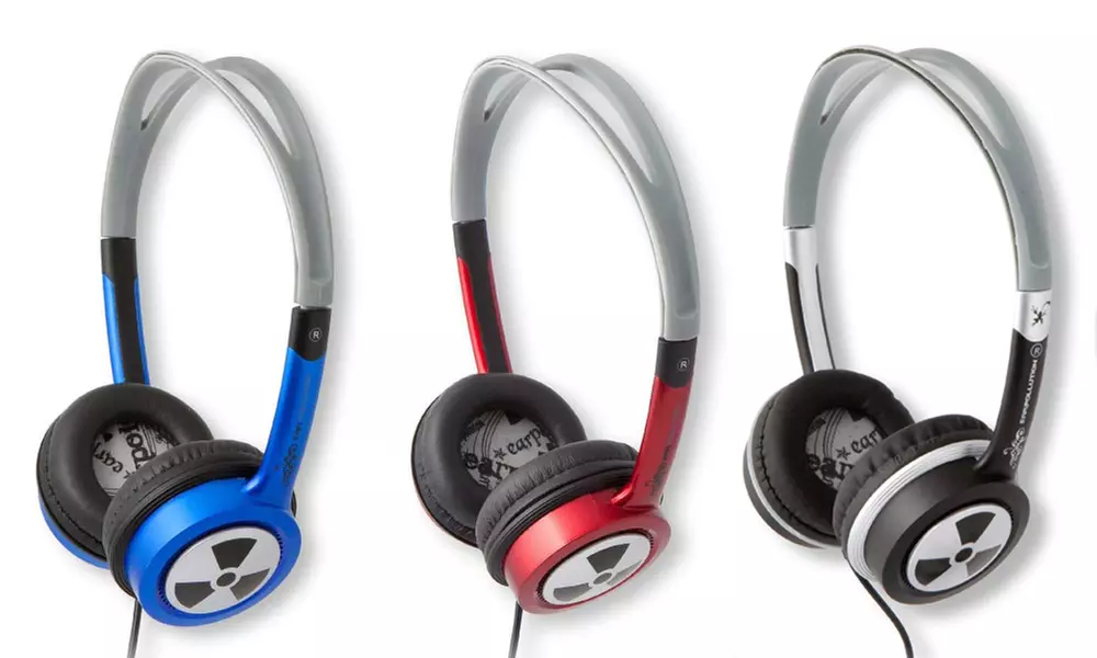 iFrogz Ear Pollution TOXIX On-Ear Wired Stereo Headphones - Primary Image