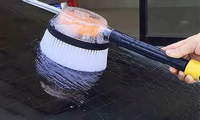 Automatic Rotating Soft-Bristle Car Wash Brush (2-Pack) - Second Medium