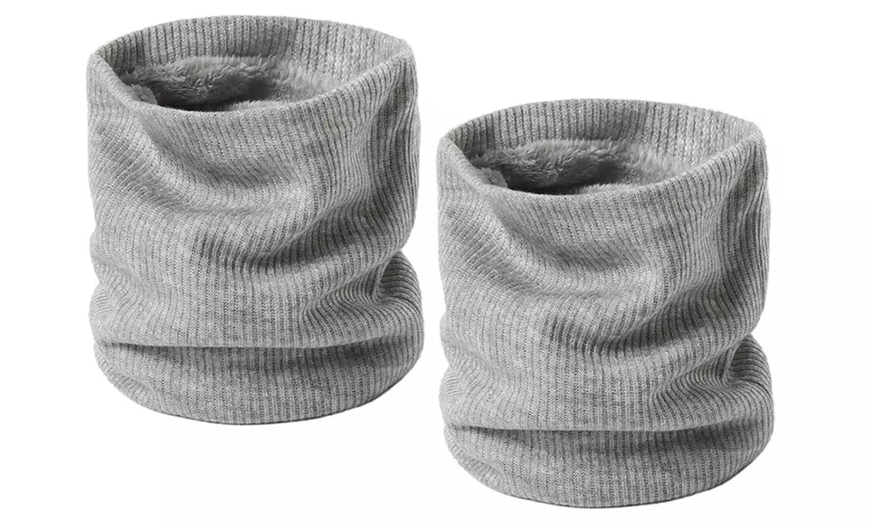 1 of 2 winter nekwarmers in kleur naar keuze