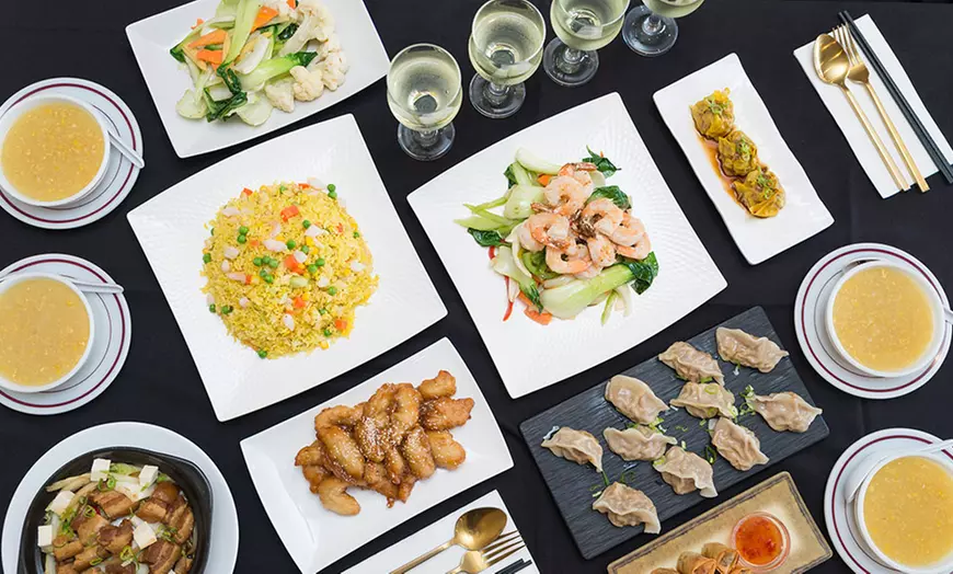 Image 15: Chinese Feast with Wine for Two