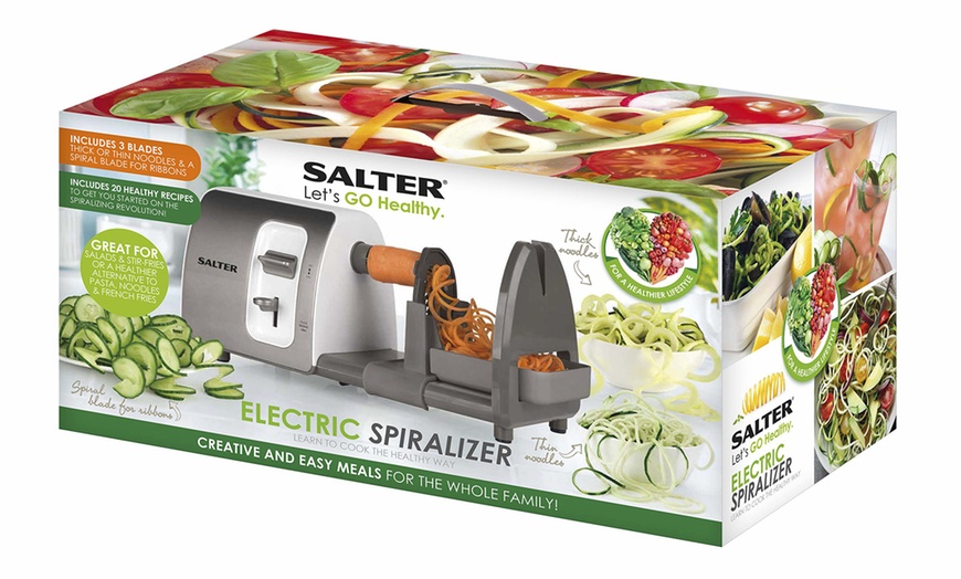 Image 8: Salter Electric Spiralizer