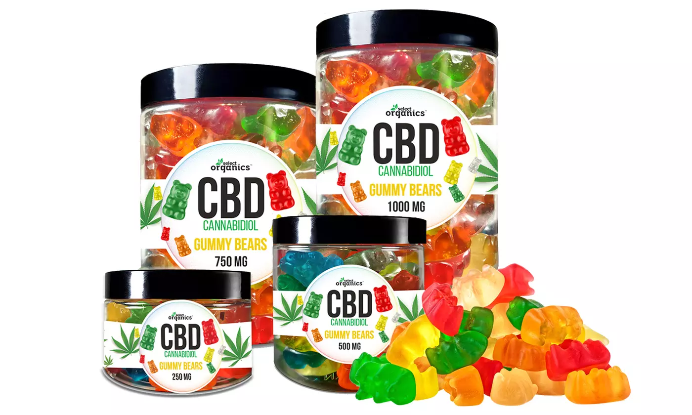 CBD Gummy Bears from Select Organics (Multiple Sizes) - Primary Image