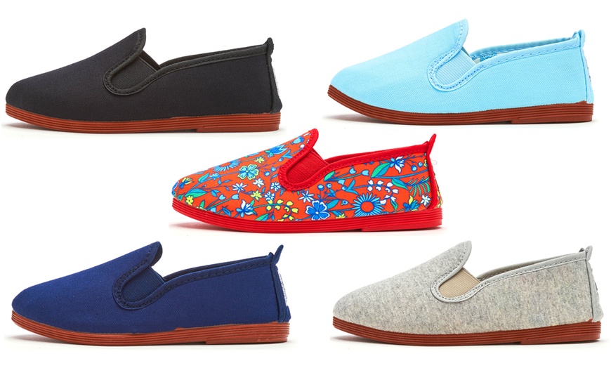 Image 1: Flossy Kids Slip-On Shoes