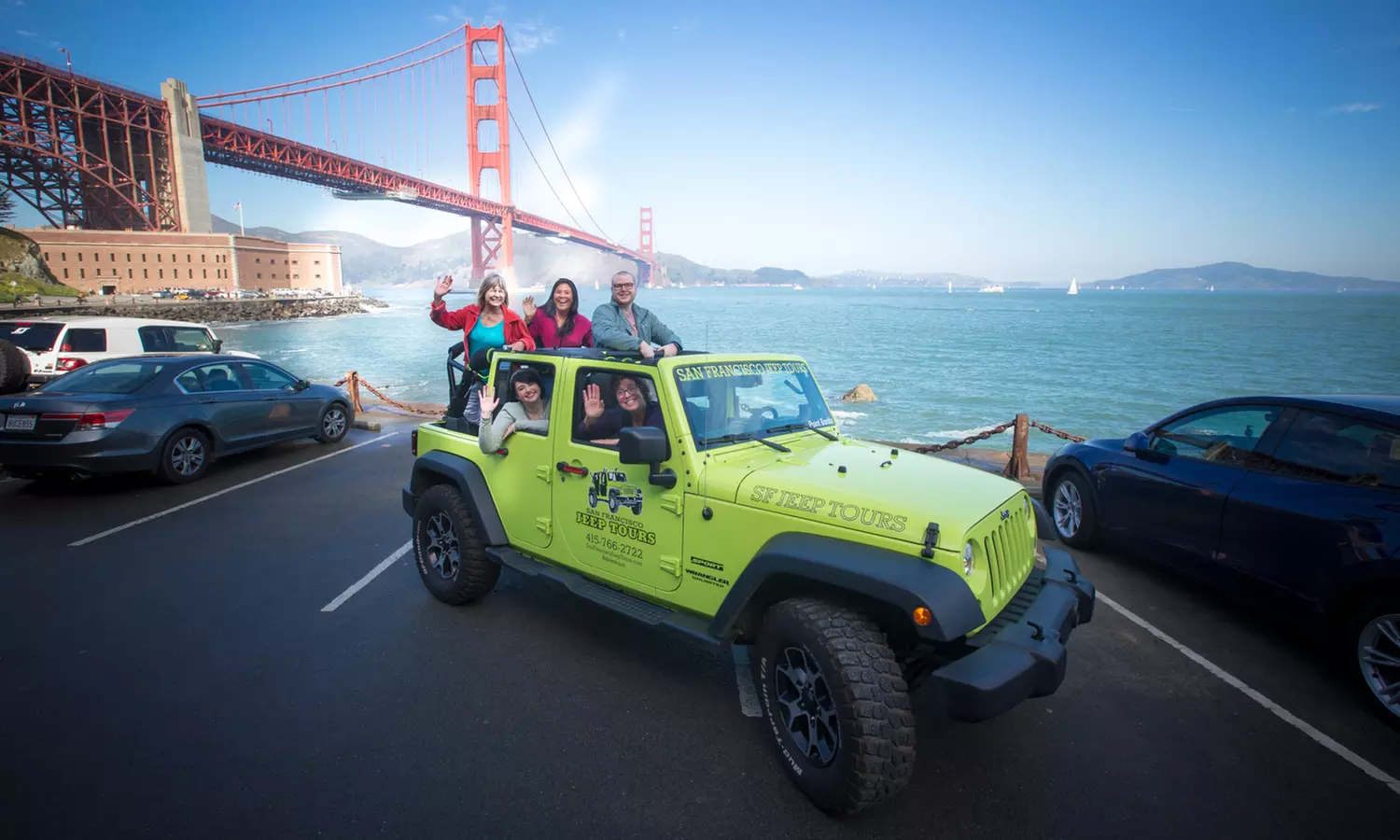 2.5 Hour Private Ultimate City Jeep Tour for Two People