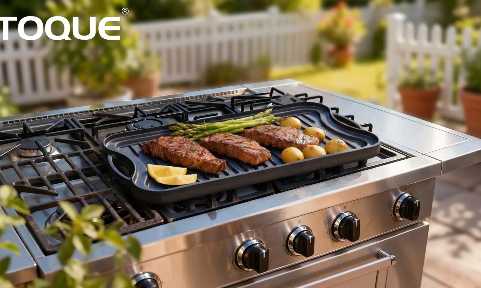 Toque Professional Cast Iron Cookware Collection