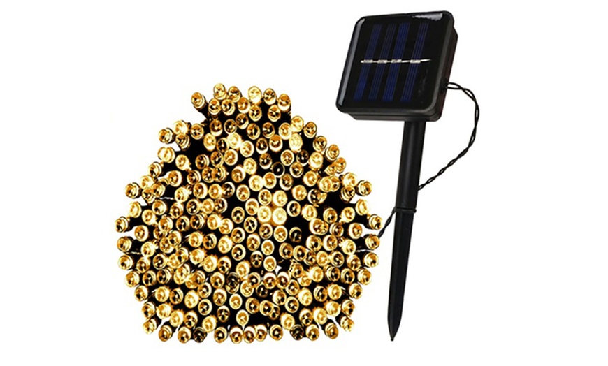 Image 2: Solar LED Light Garland