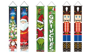 Christmas-Themed Door Banner