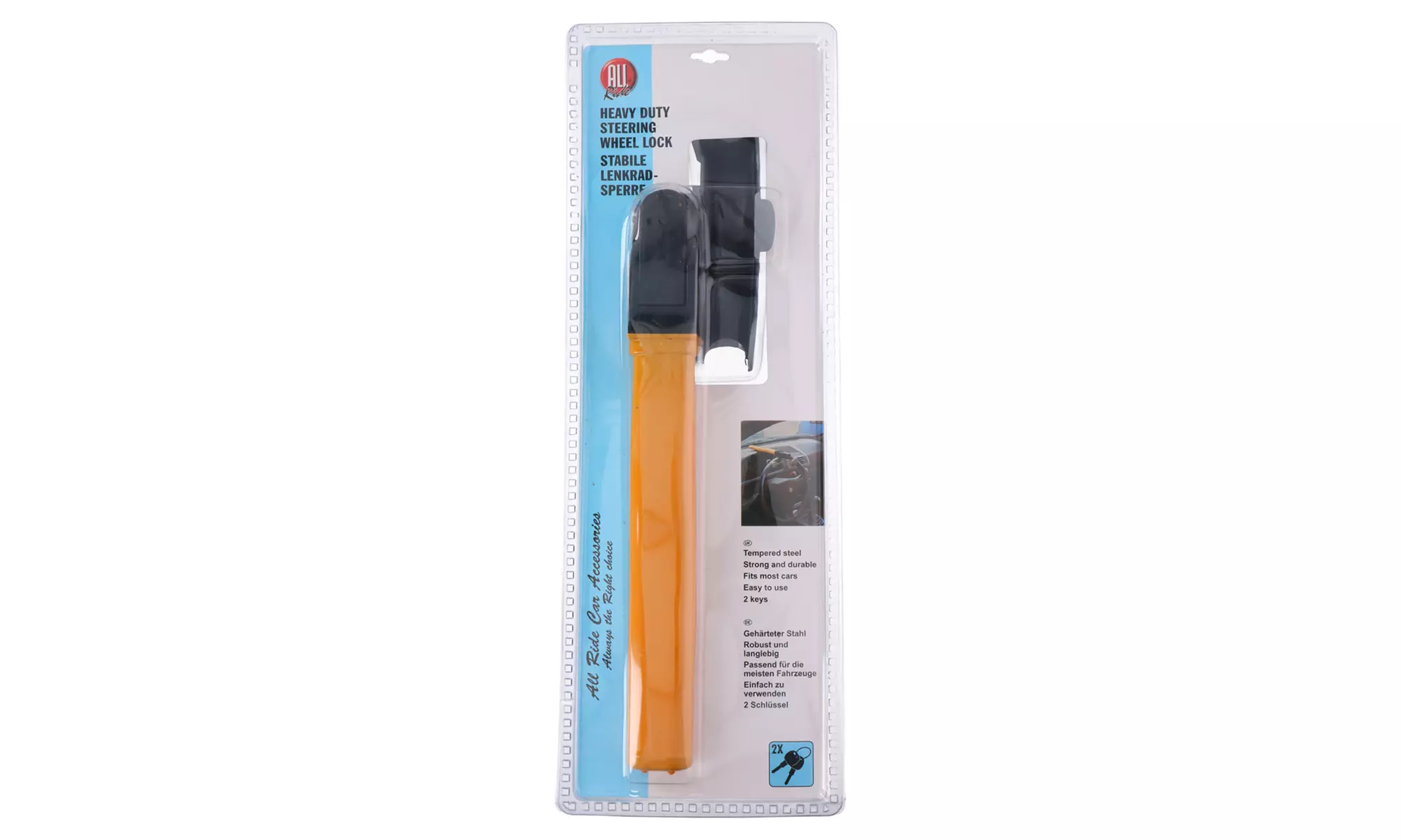 Verrou de volant antivol en métal - Primary Image