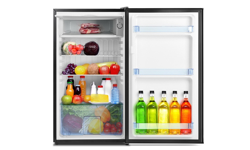 Image 21: Portable or Permanent Bar Black Fridge
