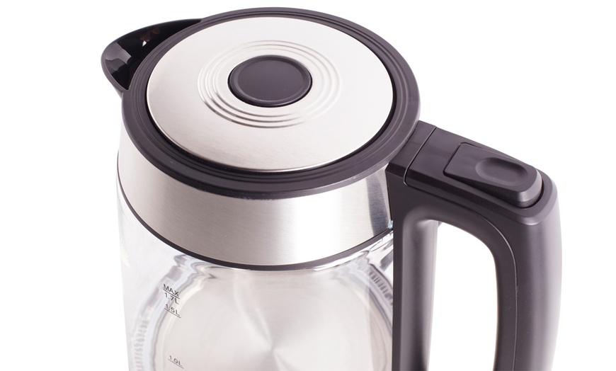 Image 5: Neo LED Nordic Glass Kettle