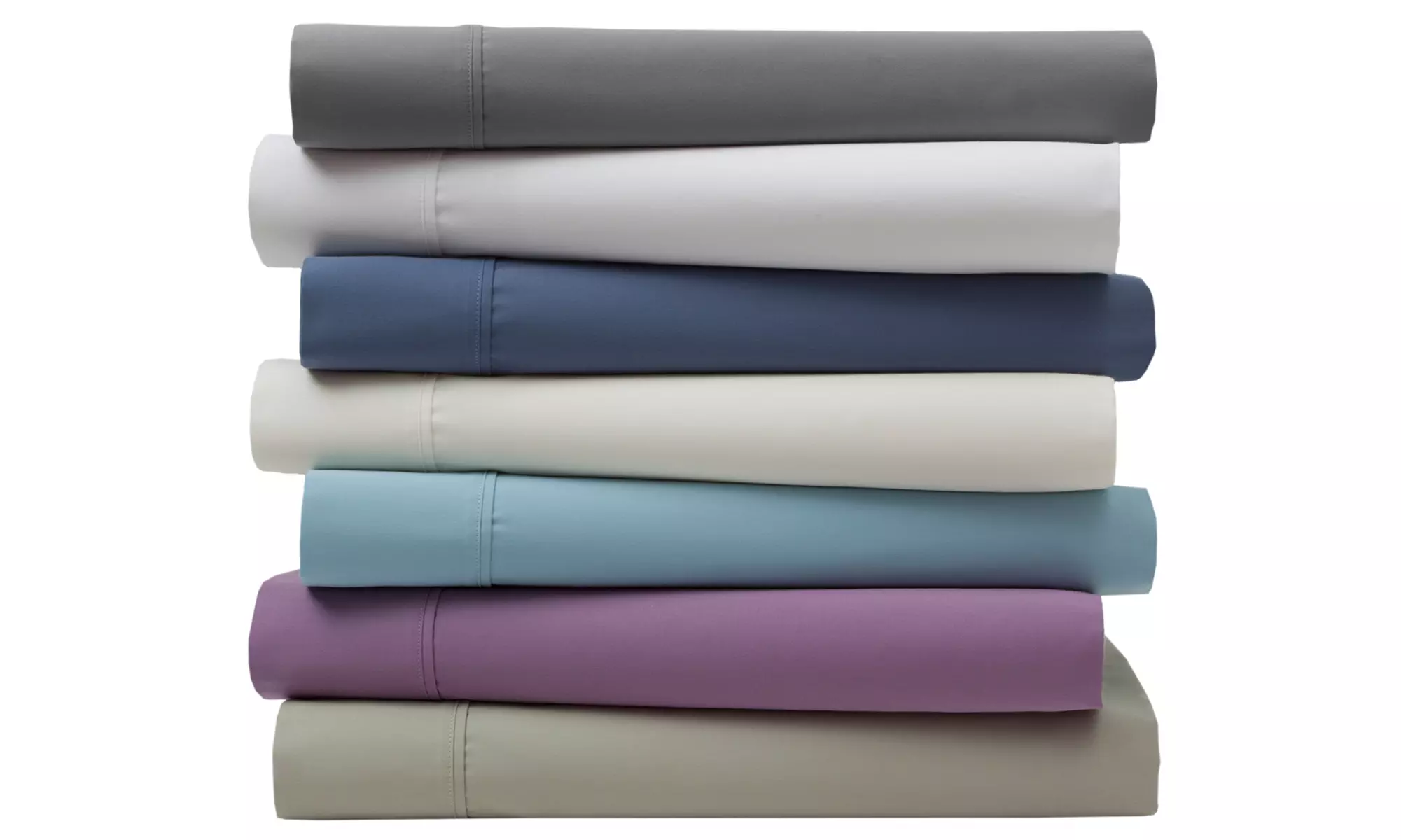 420TC 100% Cotton Elite Home Products Wrinkle-Free Sheet Sets - Primary Image