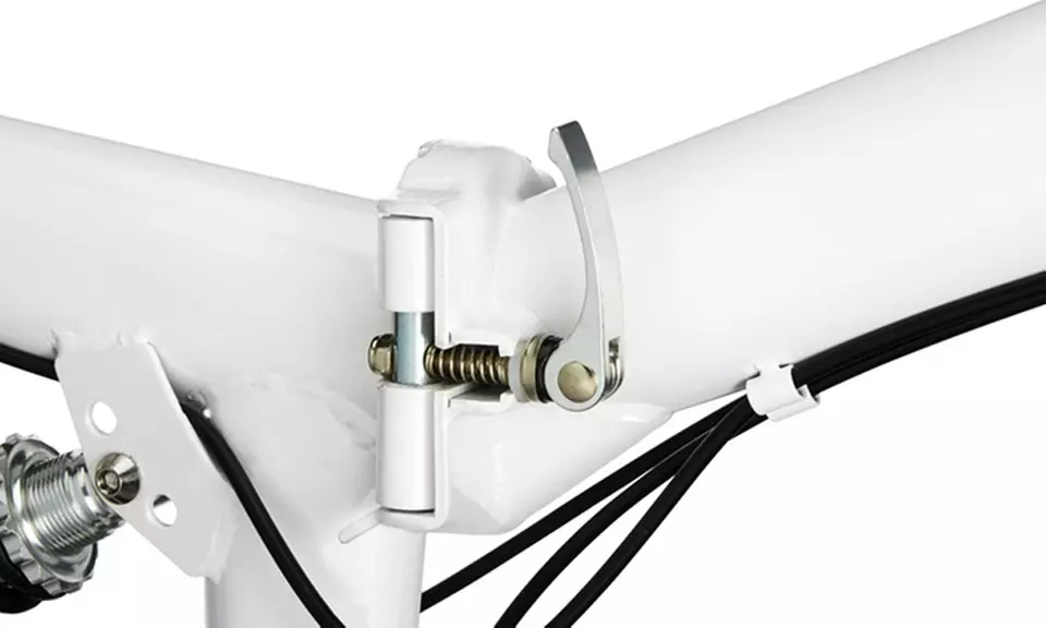 Falt-Fahrrad 24'' in Weiß oder Schwarz inkl. Versand - Second Medium