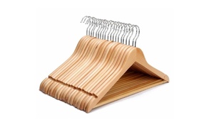 20 or 40 Wooden Hangers