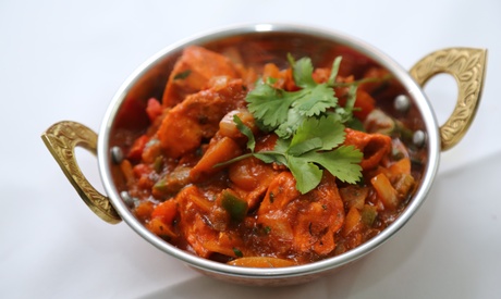 Menu simple avec entrée, plat, accompagnement et dessert pour 2 convives à 15,52 € au restaurant La Villa Indienne