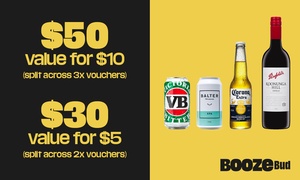 BoozeBud Online Credit - New Customers Only