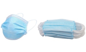 100-Pack of 3-Ply Masks