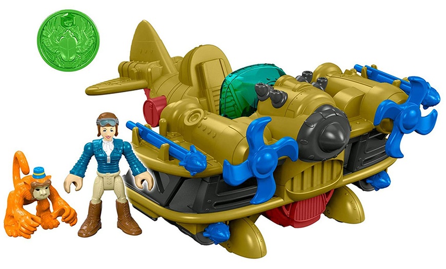 Image 8: Fisher-Price Imaginext Plane Toy