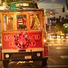 Image 1: Hop Aboard for Holiday Lights Tour w/ Classic Cable Car in Long Beach