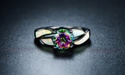 Mystic Topaz and Opal Ring