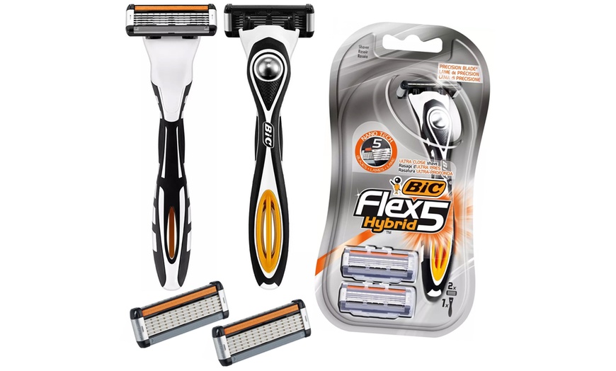 Image 2: BIC Flex 5 Hybrid Razor Pack