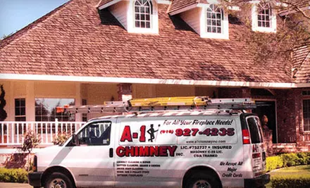 Chimney-Sweeping Package with Optional Dryer-Vent Cleaning from A-1 Chimney & Services (Up to 56% Off) - Primary Image