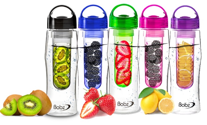 Image 1: Fruit Infusing Water Bottle