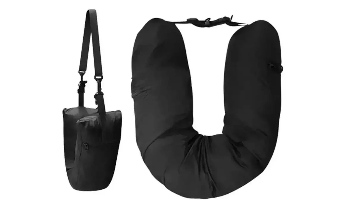 Hidden Storage Travel Neck Pillow