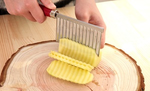 Potato Crinkle Cutter Knife