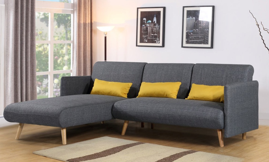 Image 2: Los Angeles Corner Sofa Bed