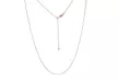 Italian Sterling Silver 24" Adjustable Diamond Cut Snake Chain - Second Medium