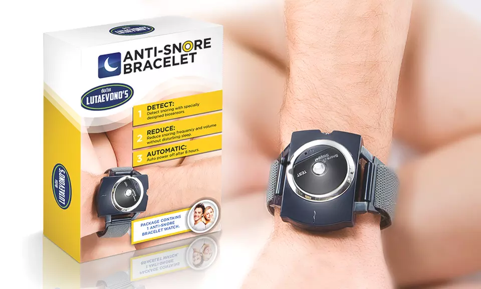 1x oder 2x Dr. Lutaevono Intelligentes Infrarot Anti-Schnarch-Armband - Primary Image