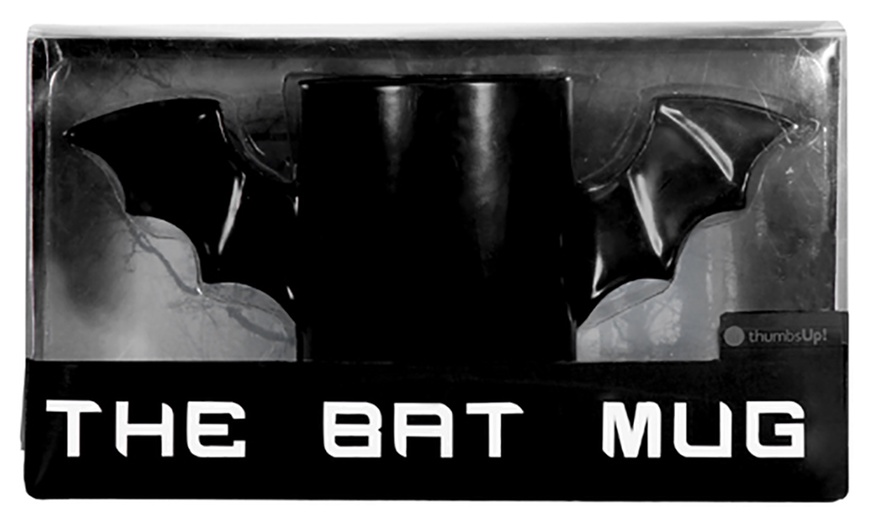 Image 2: Thumbs Up Bat Mug