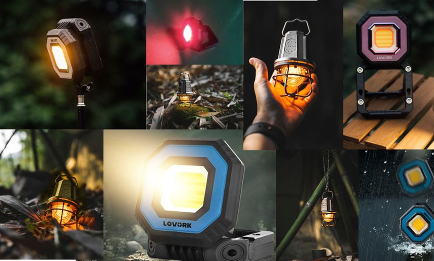 Image 1: Oplaadbare led-lamp 