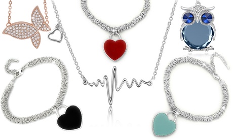 Bracciale o girocollo Be-Jewels con cristalli Swarovski® disponibili in 4 modelli e vari colori