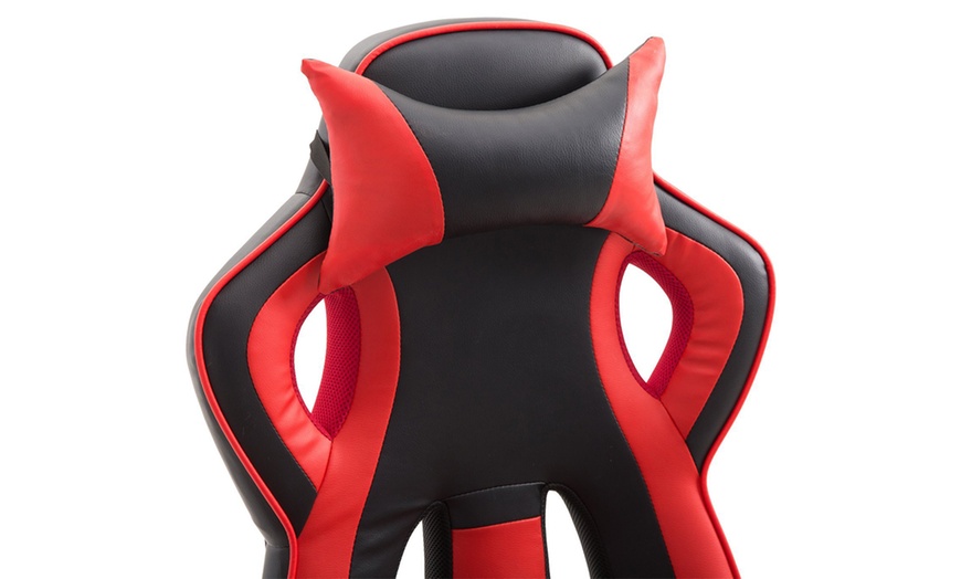 Image 5: HomCom Office Gaming Chairs