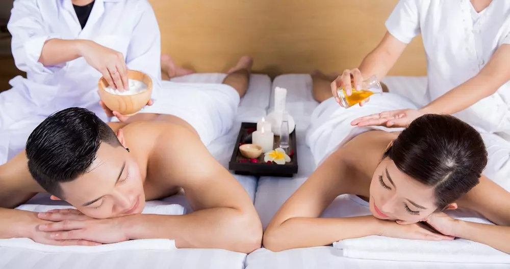 $169 for 70-Minute Luxury Couples Massage Spa Package at Relax Magic ($249 Value) - Primary Image