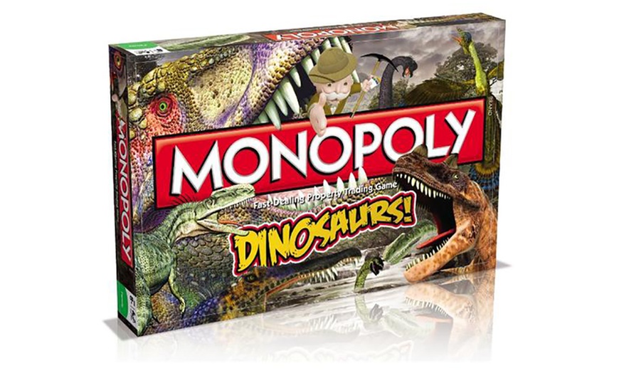 Image 2: Monopoly Dinosaur Edition