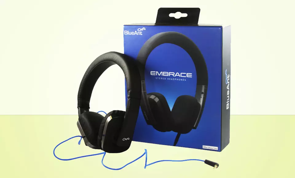 BlueAnt Embrace Stereo Headphones with Mic and Apple Remote. - Second Medium