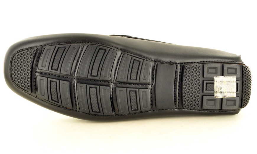 Image 8: Men's Perforated Casual Loafers