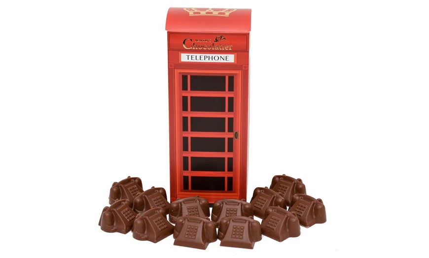 Image 1: 12 Telephone-Shaped Chocolates